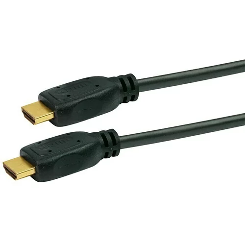 SCHWAIGER HDMI-kabel (5 m, Crne boje, 18 Gbit/s)