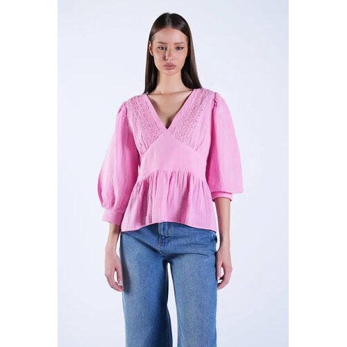 Trend Alacati Stili Ženska bluza Alc-X15133, Roze Cene