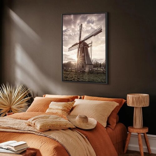  Slika - Wind of Memories (1 Part) Vertical 60x90 U crnom drvenom okviru Slike