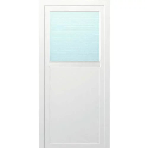 SOLID ELEMENTS večnamenska pvc vrata solid elements bovec KF02 (980 x 1980 x 60 mm, bela, leva, brez kljuke in cilindra)