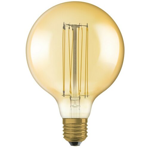 Osram LED svetlobni vir Vintage Edition 1906 okrogle oblike E27 (Premer: 12,4 cm, E27, Možnost zatemnitve, Topla bela, 806 lm, 8,8 W) Cene