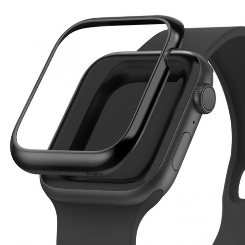  Zaščitno ohišje za uro Apple Watch 4/5/6/SE 44mm Ringke Bezel Styling bleščeče črna Cene