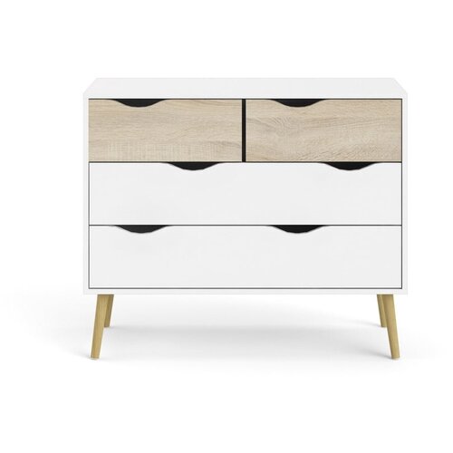 Tvilum bijela komoda Oslo, 98,7 x 81,7 cm Cijene
