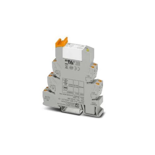 Phoenix Contact relejni modul 1 St. PLC-RPT- 60DC/21-21 Nazivni napon: 60 V/DC Prebacivanje struje (maks.): 6 A 2 prebacivanje Slike