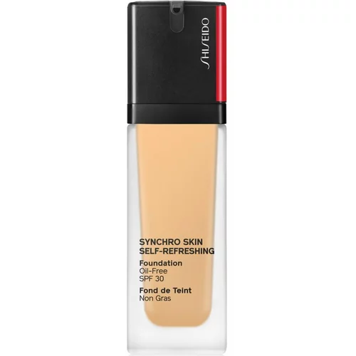 Shiseido Synchro Skin Self-Refreshing Foundation dolgoobstojen tekoči puder SPF 30 odtenek 250 Sand 30 ml