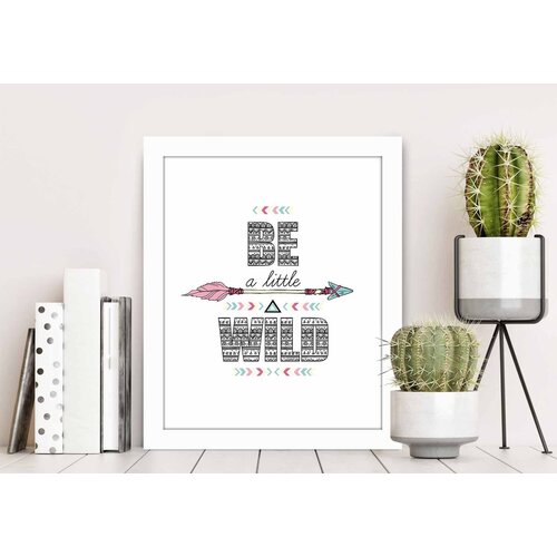 Wallity BCT-039 multicolor decorative framed mdf painting Cene