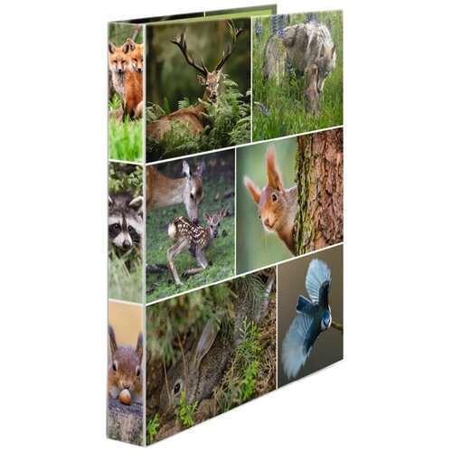 Herma Klaser sa 2 prstena A4 Animals Wild 285x315x35mm &amp;scaron;areni Slike