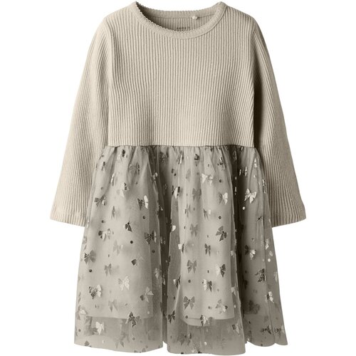 Name it haljina DR 13252963 NMFROSALLY LS DRESS Ž bež 116 Slike