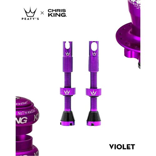 Peaty's Tubeless Ventil Mk2 42Mm Violet Cijene