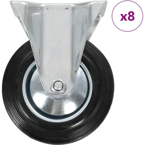 VidaXL Fiksni kotačići 8 kom 160 mm Slike