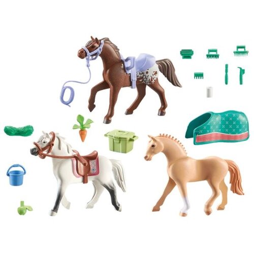 Playmobil morgan, Quarter in Shagya konji 71356 Cene