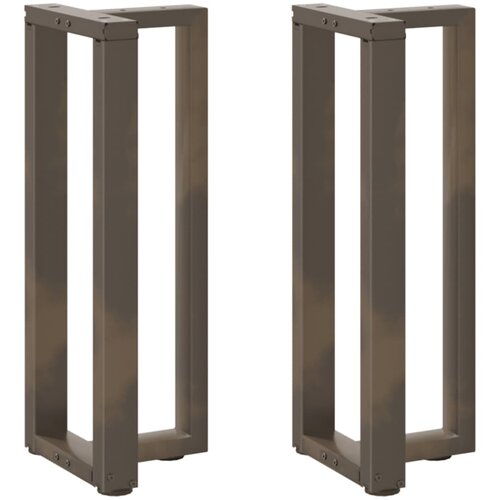  Noge za konzolni stol T-oblika 2 kom Crne 25x28x(72-73) cm Čelik Cijene