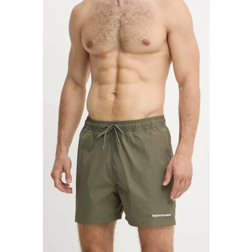 Peak Performance Kratke hlače za kupanje Original boja: zelena