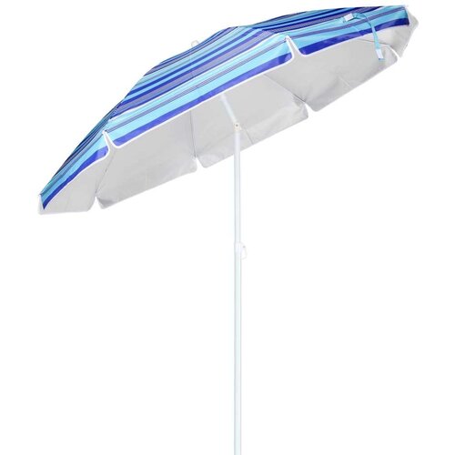 HI Senčnik za na plažo 200 cm moder črtast, (20609864) Cene