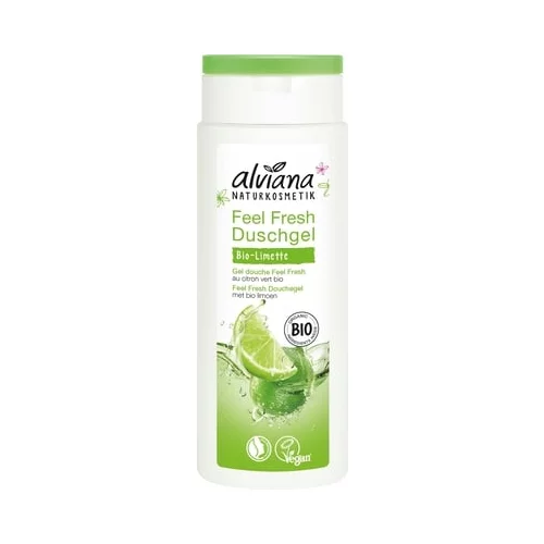 alviana naravna kozmetika feel fresh gel za tuširanje s bio-limetom