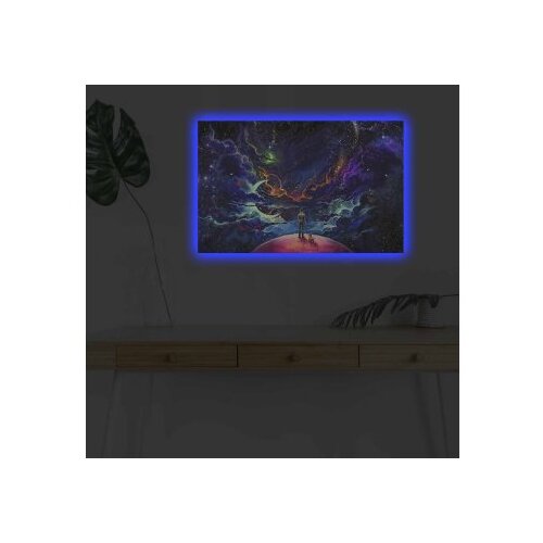 Wallxpert slika na platnu sa LED osvetljenjem NASA 011 Slike