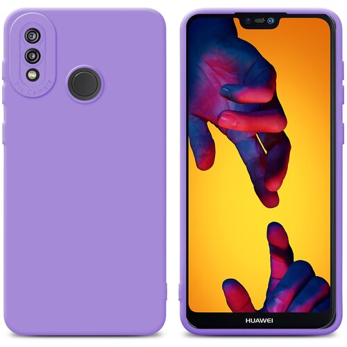 Cadorabo Ohi&scaron;je, združljiv s Huawei v tekoči svetlobi vijoličen - za&scaron;čitni pokrov iz fleksibilnega silikona TPU, (20592624) Cene