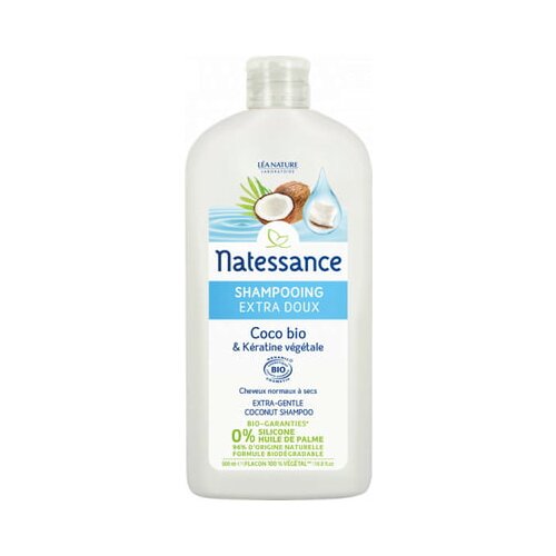 Natessance nježan &amp;scaron;ampon - kokos i keratin Slike