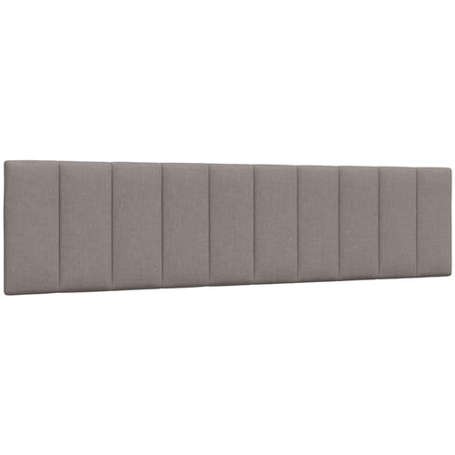  Okvir za krevet bez madraca smeđesivi 200x200 cm od tkanine - Sivo-smeđa 200 x 200 cm Slike