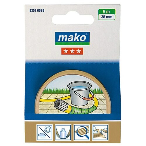 MAKO Superljepljiva traka (Smeđa, 5 m x 38 mm) Cijene