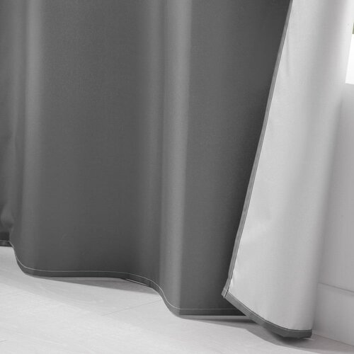 Douceur d int&amp;eacute;rieur Antracitno siva izolacijska zavesa 140x260 cm Icemount &amp;ndash; Slike