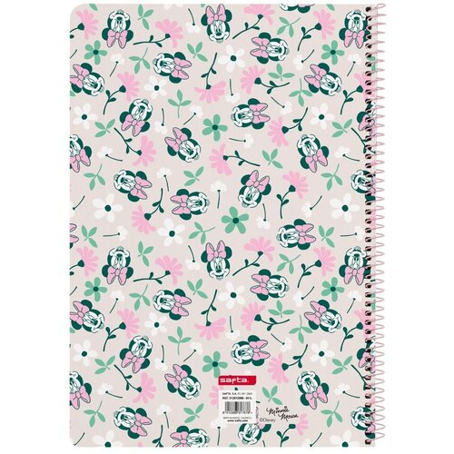 Disney Bilježnica A4 Minnie Mouse Minty - kvadratići, 80 listova Slike