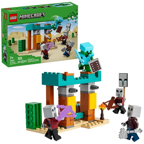 Lego Minecraft: Aščanska puščavska patrulja Cene