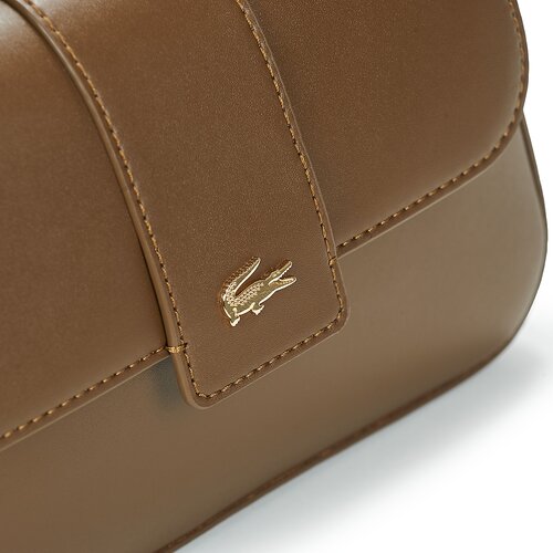 Lacoste Torbe za čez ramo Petit sac bandouli&amp;egrave;re &amp;agrave; rabat Casual Bež Slike