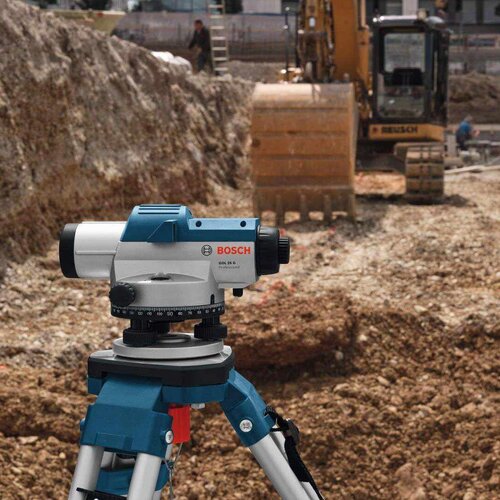 Bosch Optički uređaj za nivelaciju GOL 26 D Professional + stativ BT 160 + GR 500 061599400E Slike