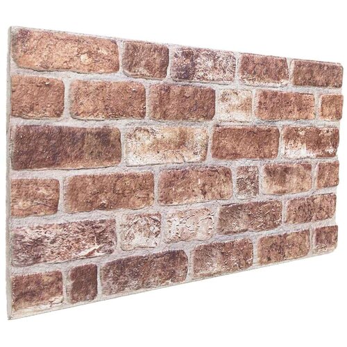  Zidne panele 10 pcs Smeđa 100 x 50 cm EPS pjena - Smeđa Cene