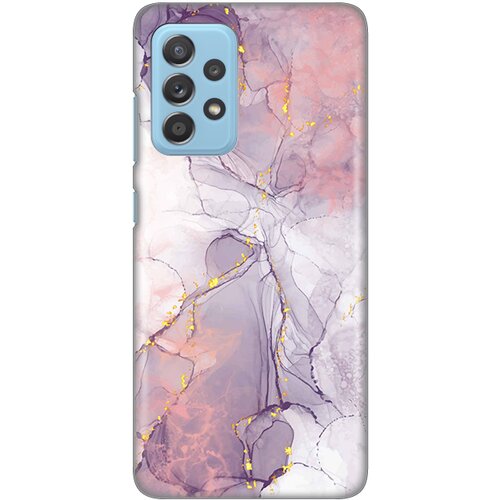 maska silikonska print za samsung A525F/A526B/A528B galaxy A52 4G/A52 5G/A52s 5G pink marble Slike