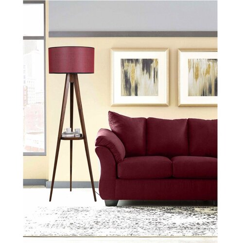 Opviq podna lampa, 153 cm, E27, bordo Cene