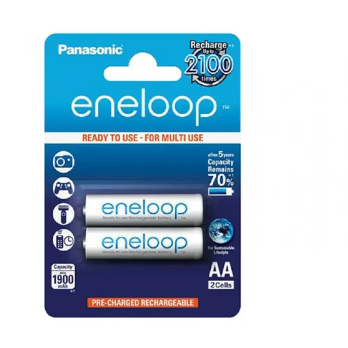 Panasonic Eneloop baterija AA, 2 kos