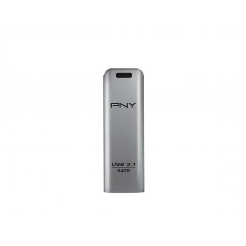 Pny Elite Steel USB stick 64 GB srebrna FD64GESTEEL31G-EF USB 3.1 Slike