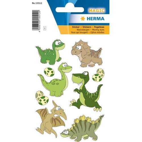 Grupo NALEPKE MAGIC DINO KIDS MOVING EYES, (20862742) Slike