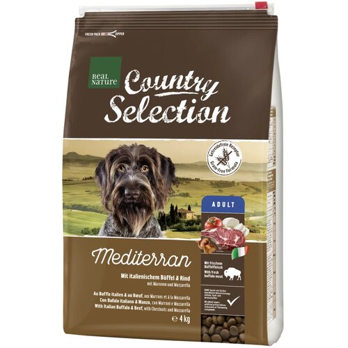 Real Nature Country Mediterran Adult bizon, kesten, mozzarella 4 kg Cijene