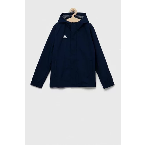 Adidas Otroška jakna ENT22 AW JKTY mornarsko modra barva