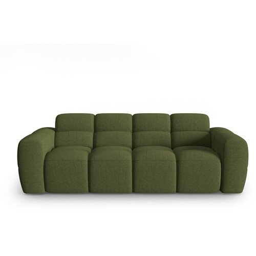Micadoni Home Zelena sedežna garnitura 216 cm Lisa – Cene