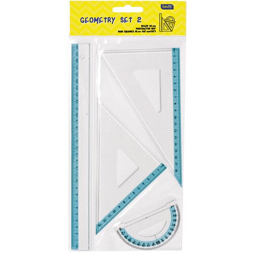 Geometrijski set GT2 srednji Educa blister Cijene