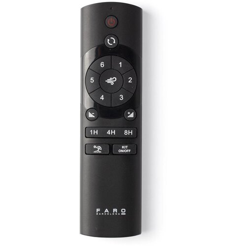 Faro 34304 - Daljinski upravljač za ventilator, 2x AAA, crni Slike
