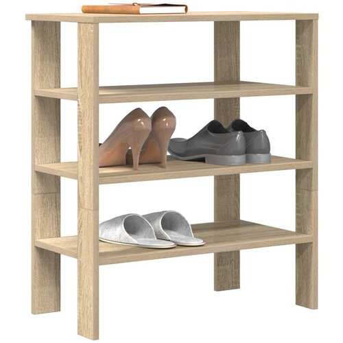 vidaXL Regal za čevlje sonoma hrast 61x32x70 cm inženirski les Cene