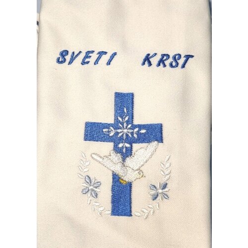  KRSTNI PRTIČEK s križcem in golobčkom KRSPRT 09 Slike