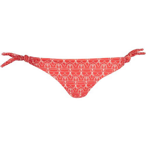 KARL LAGERFELD BEACHWEAR SWIMSUIT SIDE BOTTOM WOMAN RED Cene
