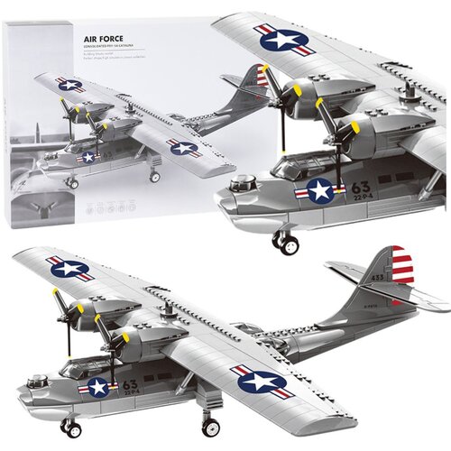  Konstrukcija blokova aviona pby-5a catalina 364el Slike