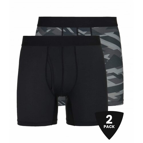 Kilpi Men's technical boxers 2 pack NETT-M BLACK - DARK GRAY Slike