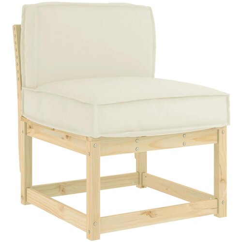  Jastuk Krema 60 x 40 x 12 cm Oxford tkanina Slike