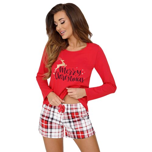 Donna Pyjamas Merry II 1/2 Red Red Slike