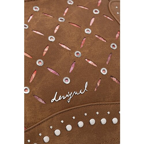 Desigual Torbica YANKEE MANAOS CAMEL rjava barva, 25WAXPB4 Slike