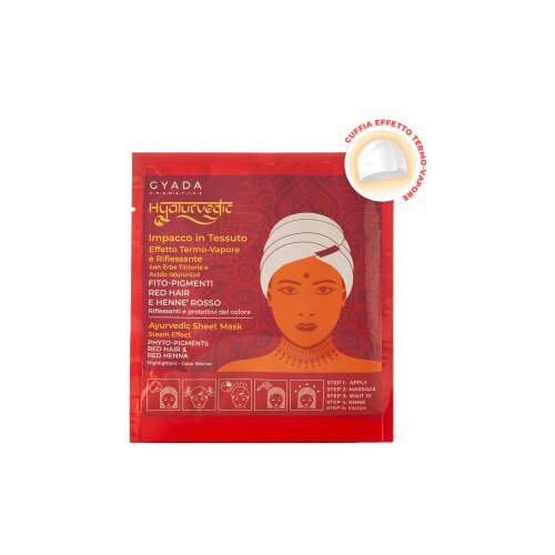 GYADA Cosmetics hyalurvedic red hair celulozna maska Cene