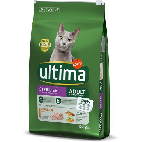  Ultima Cat Sterilized pi&scaron;čanec & ječmen - 3 kg Cijene